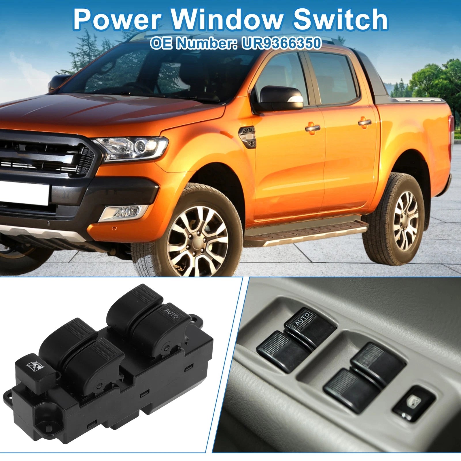 Power Window Switch for Ford Ranger (2006–2012) No.UR9366350