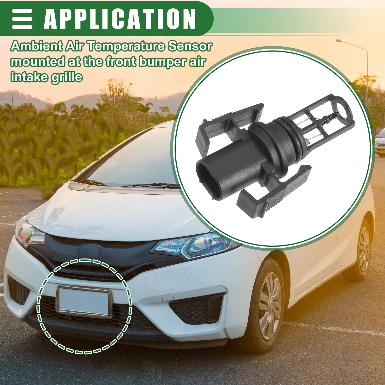 Air Intake Temperature Sensor for Mercedes-Benz C 220 Base (1996–1997)