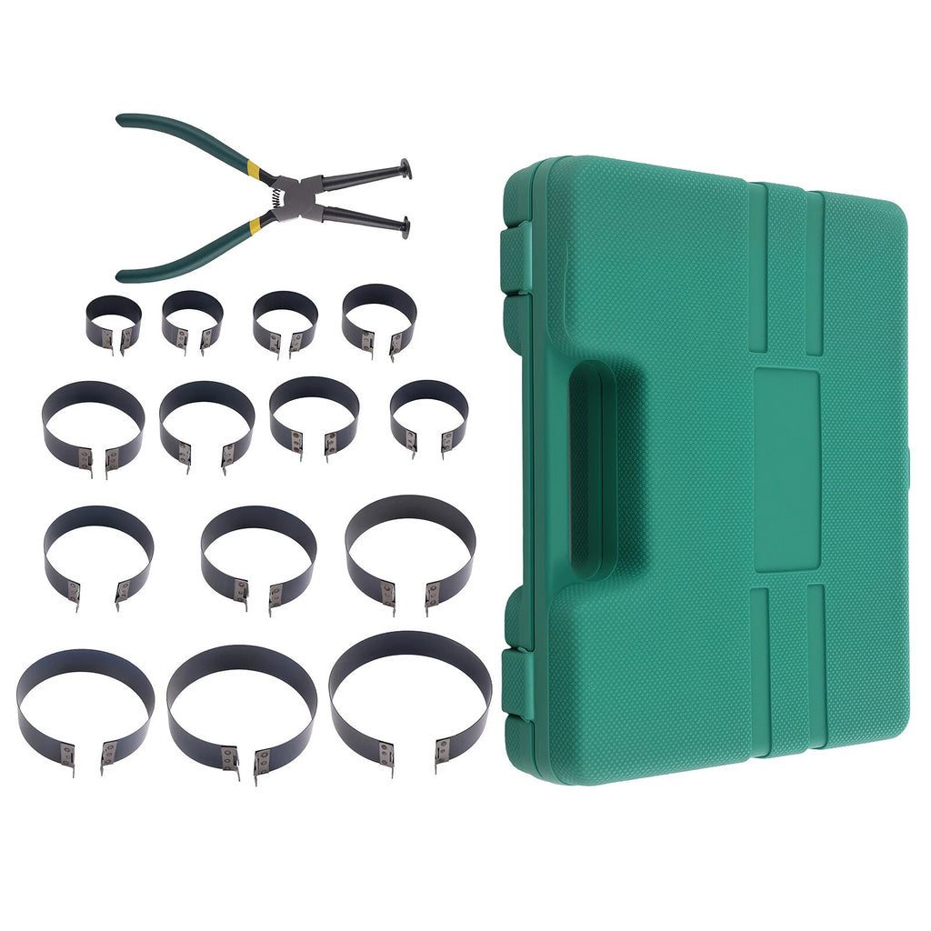 14 Piston Ring Compressor Tool Kit for Engine (Universal)
