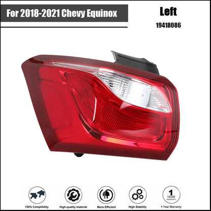 Tail Light Assembly Set for Chevy Equinox (2018–2021) Left Driver Rear