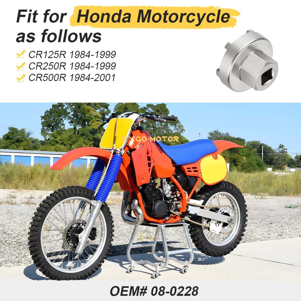 Rear Bearing Seal Retainer Tool 44mm for Honda CR125R CR250R CR500R (1984–2001)