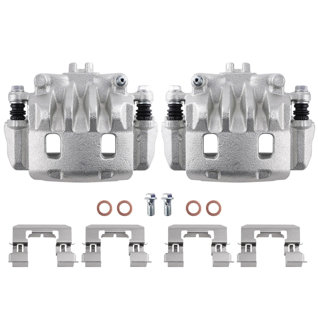 Front Disc Brake Caliper Set for Subaru XV Crosstrek (2013–2015)