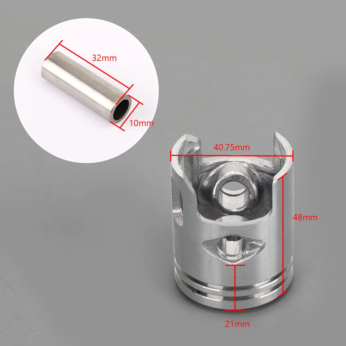 Piston Kit 0.75MM O/S 40.75mm for Polaris Predator Scrambler 50 (2001–2006)