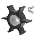 Water Pump Impeller and Pin for Yamaha 2hp 2 Stroke Outboard (646-44352-01)