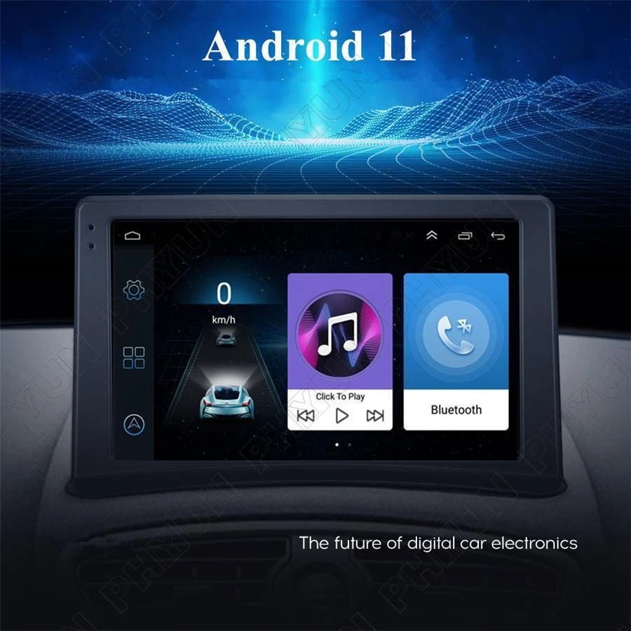 9'' Android 11 Stereo Radio GPS Navi Head Unit for Renault Clio 3 (2005–2014)