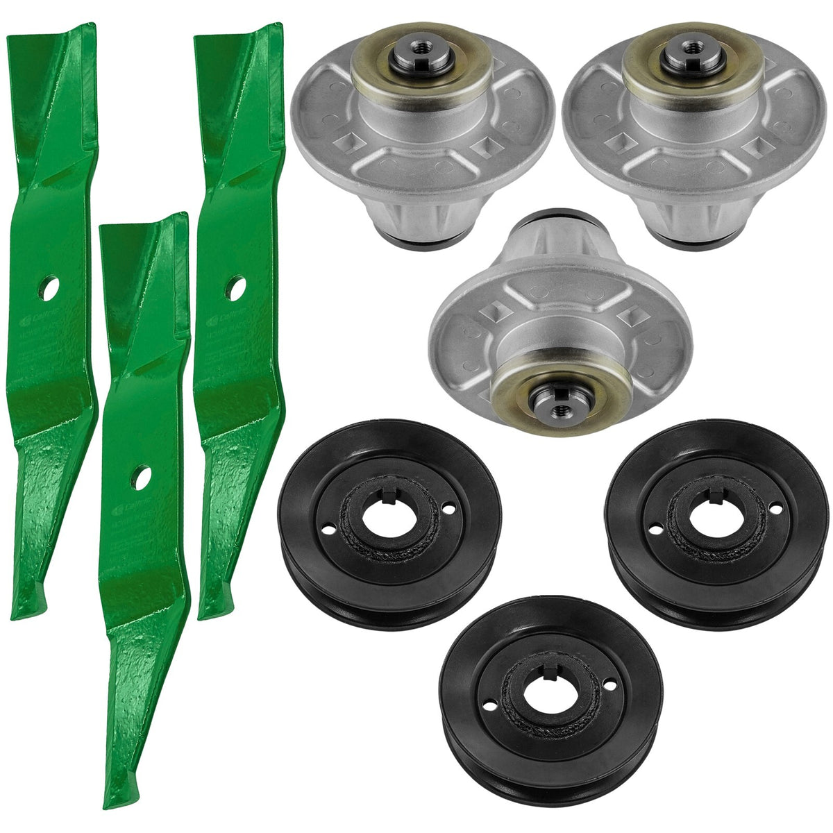 Deck Spindle and Pulley Replacement for Ariens 915035 915043 (2011–2018)