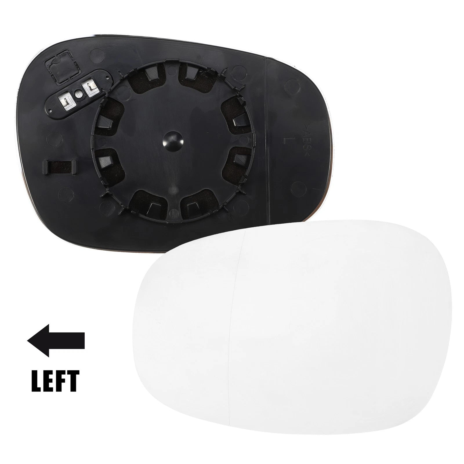 Heated Side Mirror Glass Left Replacement for BMW 325i 135i (2007–2016)