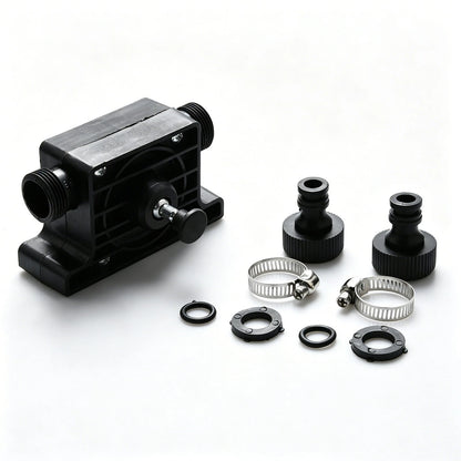 Self-Priming Pump Kit for Water & Diesel (Portable, No Batteries)
