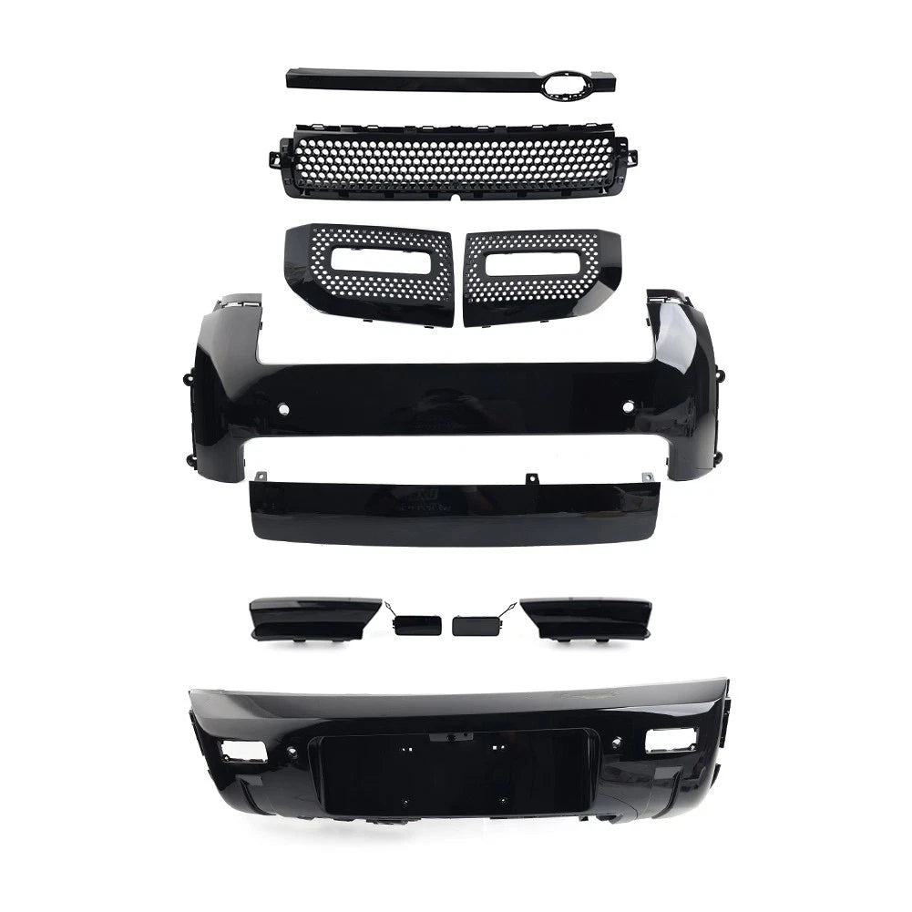 Front Rear Lip Bumper Guards for Land Rover Defender 90 110 (1990–2016)