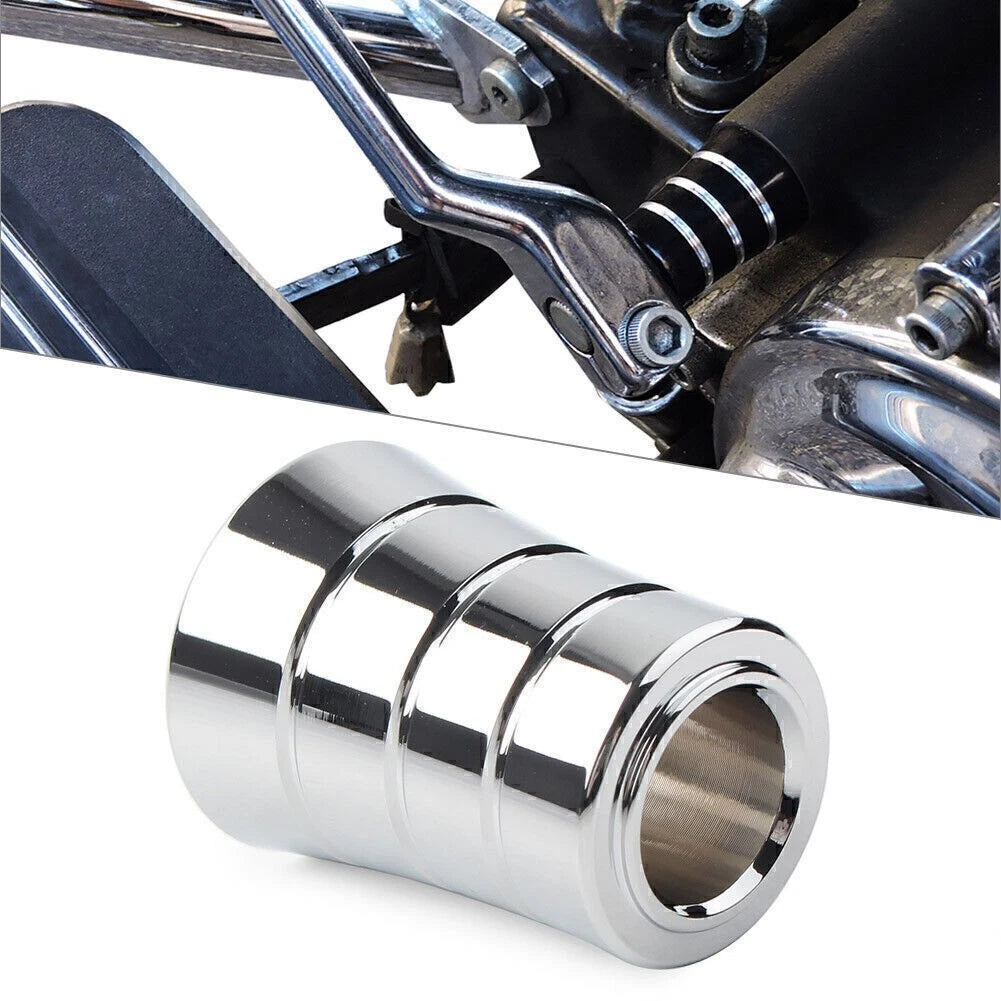Chrome Heel Shift Eliminator for Harley Road Glide, Electra Glide, Trike, Road King