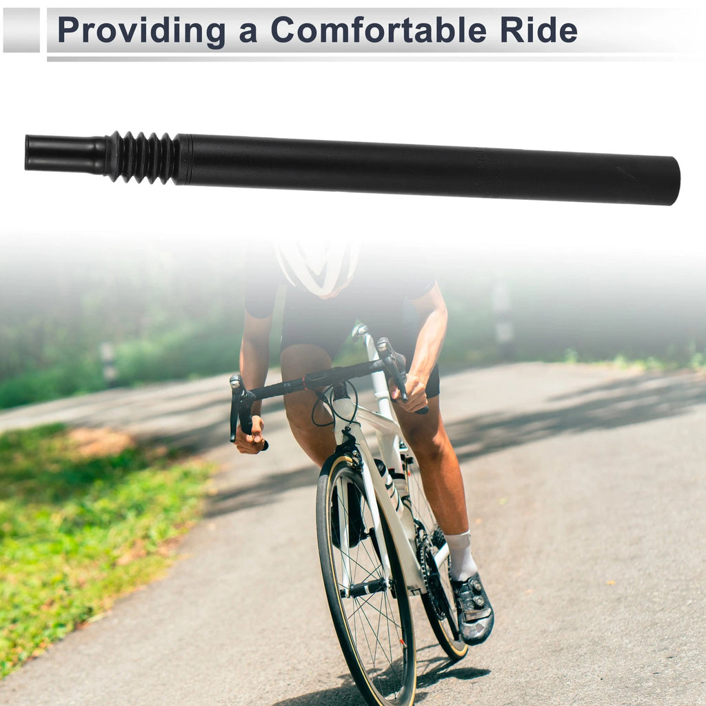 Bike Seat Post 33.9x400mm Shock-absorbing Saddle Post for Universal (2005–2015)