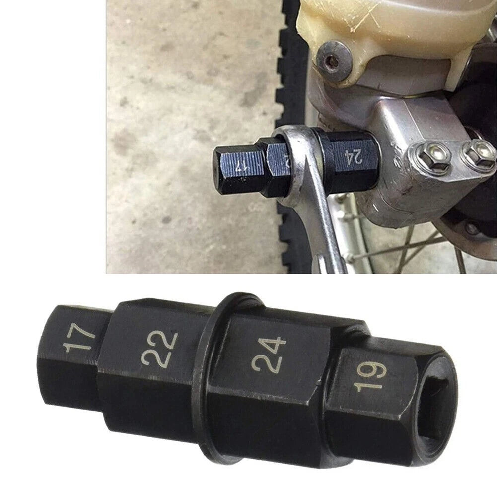 Hex Axle Tool Set for Front Axle Maintenance 17 19 22 24mm
