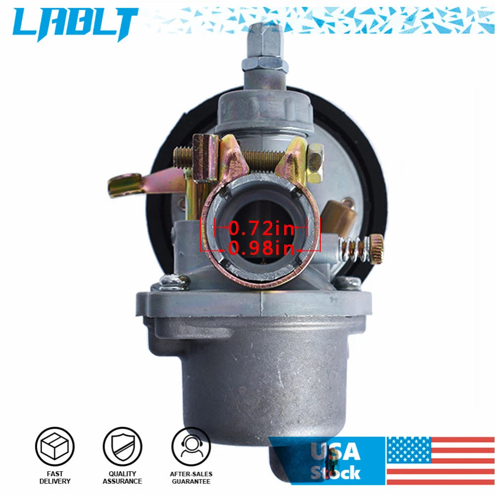 LABLT Carburetor for Eton Rascal 40 & Jr 40 (2000–2005)