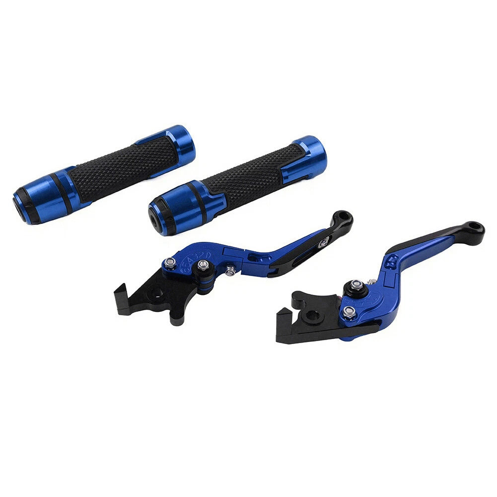 Folding Brake Clutch Lever Handlebar Grip Set for Yamaha MT-15 XSR155