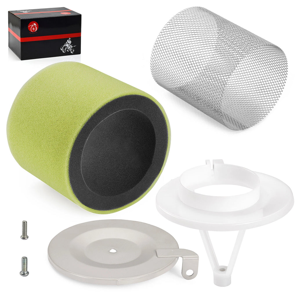 Air Filter Holder Element Flame Arrester Kit for Kawasaki Bayou 400 (1993–1998)