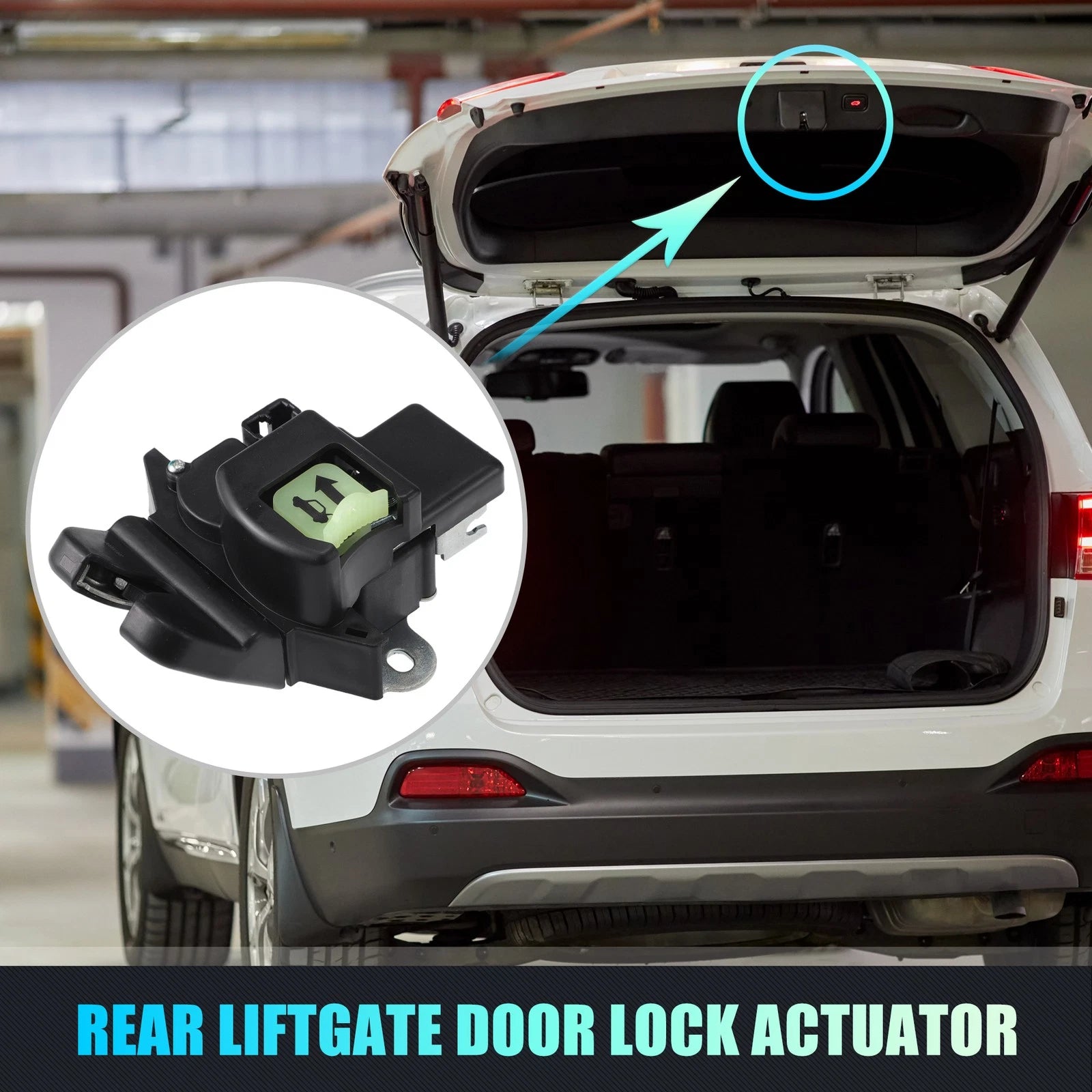 Liftgate Door Lock Actuator Motor Replacement Rear for Hyundai Accent (2018-2022)