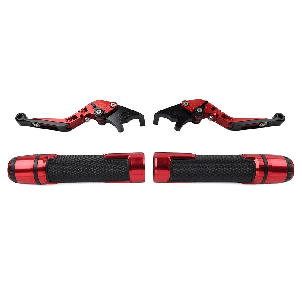 Folding Extendable Brake Clutch Lever for Honda Forza 125 (2018–2023) - Red