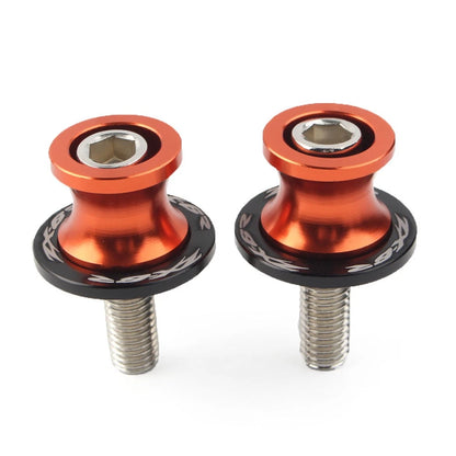 8mm Swingarm Spools Slider for Kawasaki ZX6R (2012–2021) - Orange