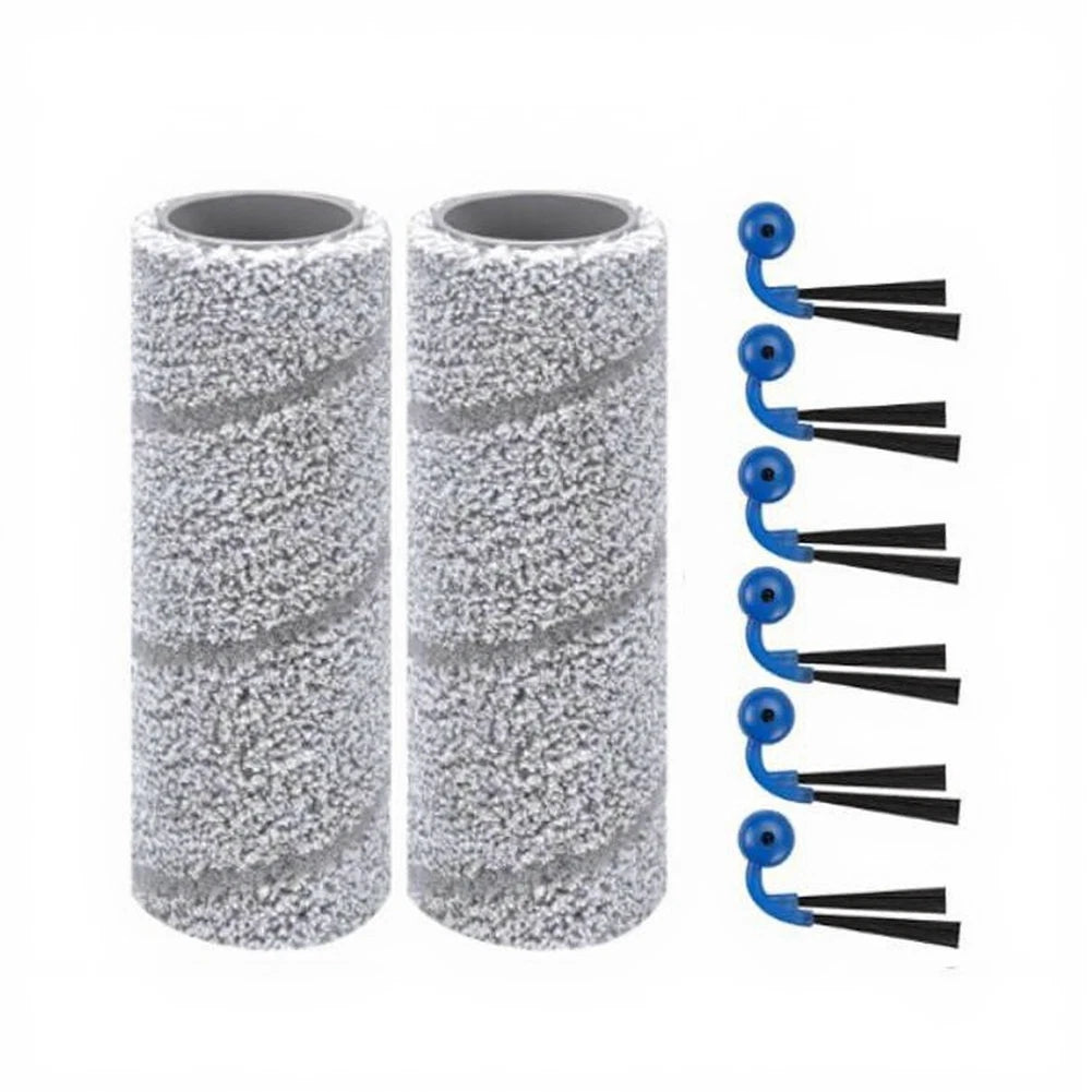6 Side Brushes 2 Mop Rollers for Ecovacs X11 (2021–2023)