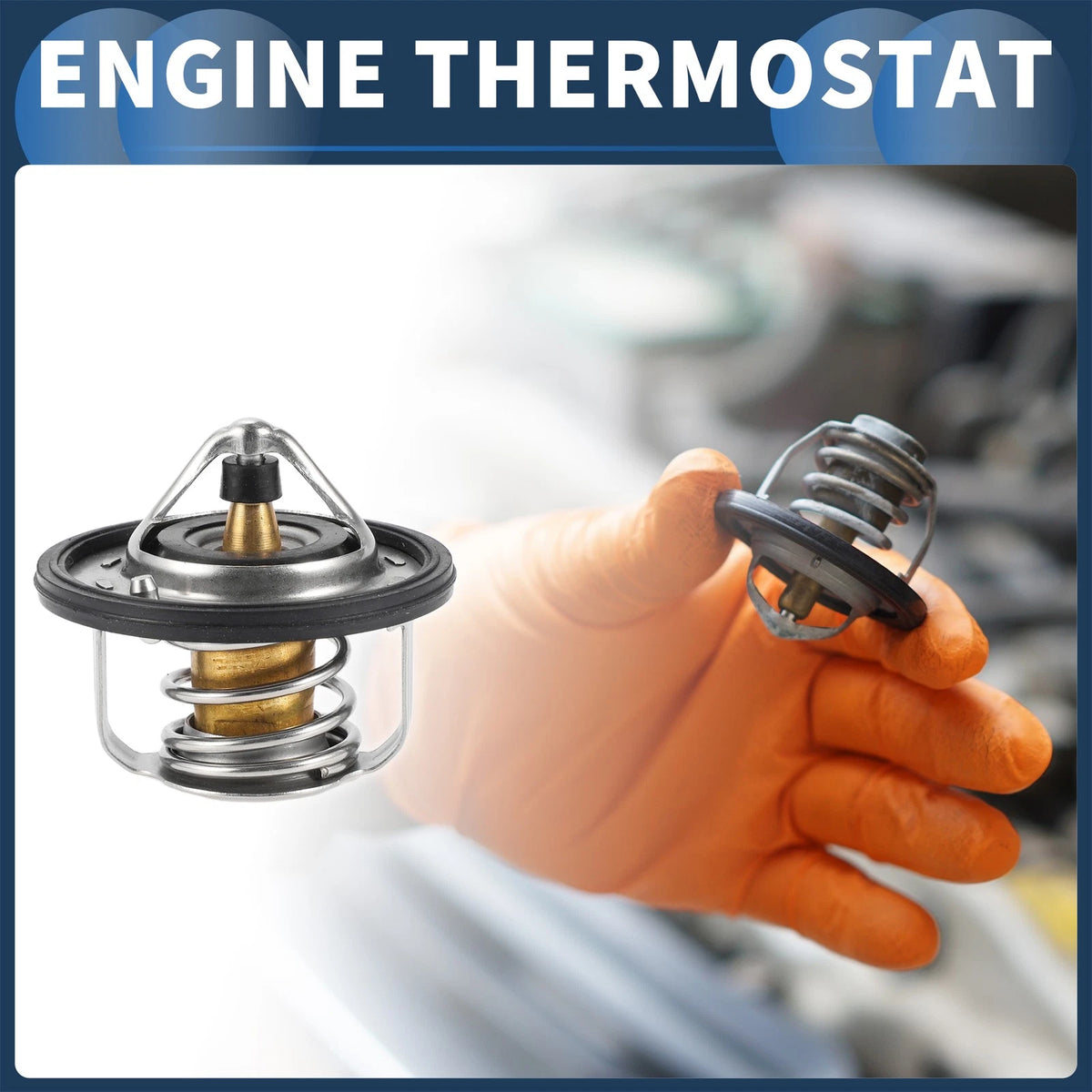 Engine Coolant Thermostat for Suzuki Swift (2005–2023) No. 1767077E00 Metal