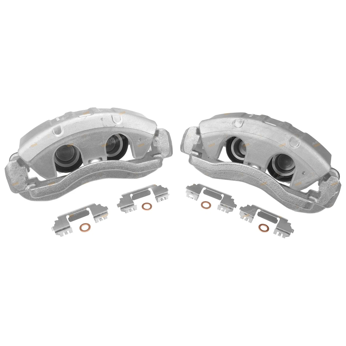 2X Front Disc Brake Caliper Assemblies for Ford Falcon BA BF FG (2002–2014)