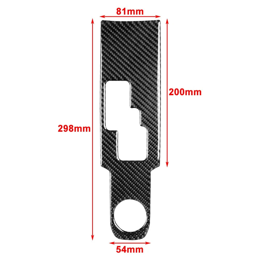 Interior Control Panel Frame Cover for Nissan GTR R35 (2008–2016) Black