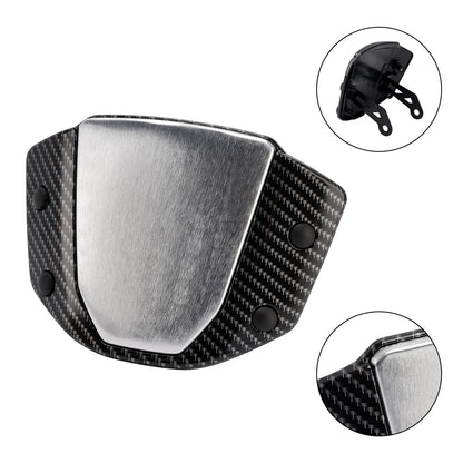 Windshield Windscreen for Honda CB650R (2024–2025) Silver Simulated Carbon