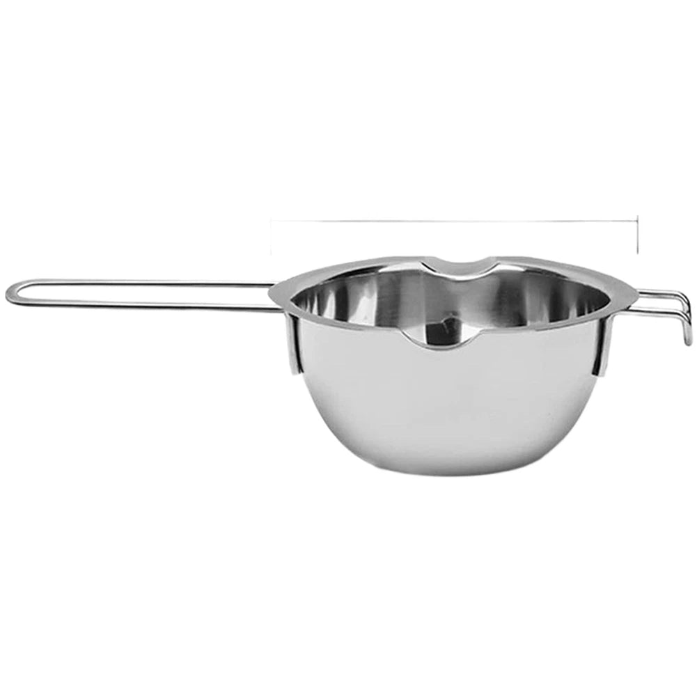 Compact Stainless Steel Melting Pot for Chocolate Candy 400ml