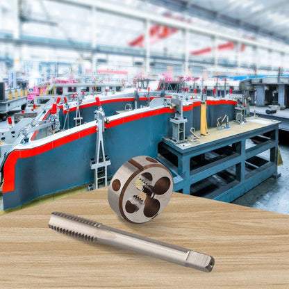3/8-16 UN Left Hand Tap and Die Kit for Heavy Duty Applications
