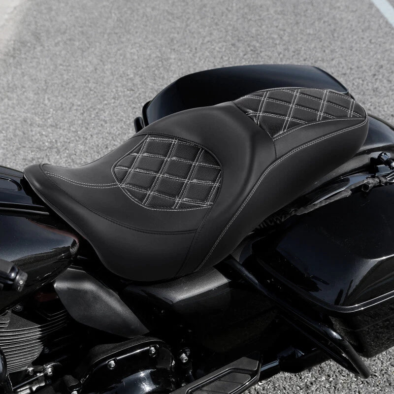 Driver & Passenger Seat for Harley Touring Electra Glide FLHT (2009–2023)