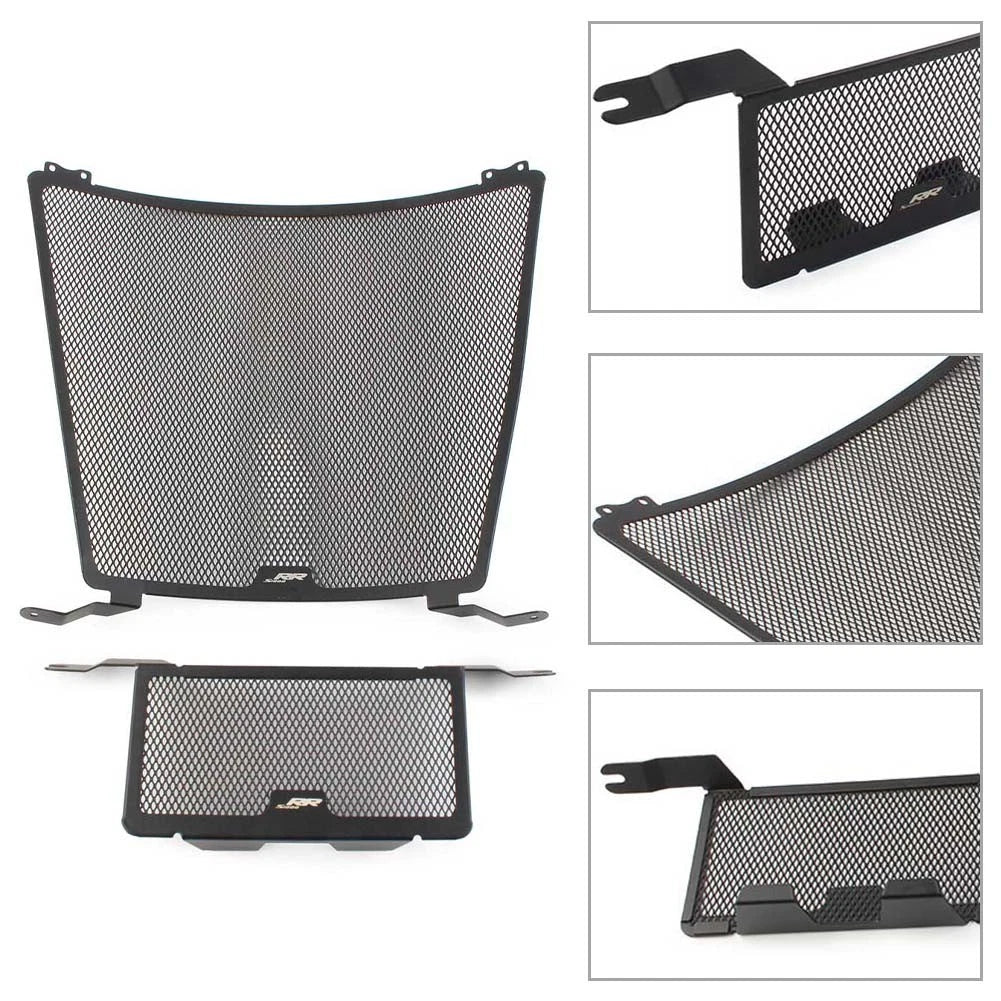 Motorcycle Radiator Guard Grille Cover Protector For BMW S1000RR 19-23 Black