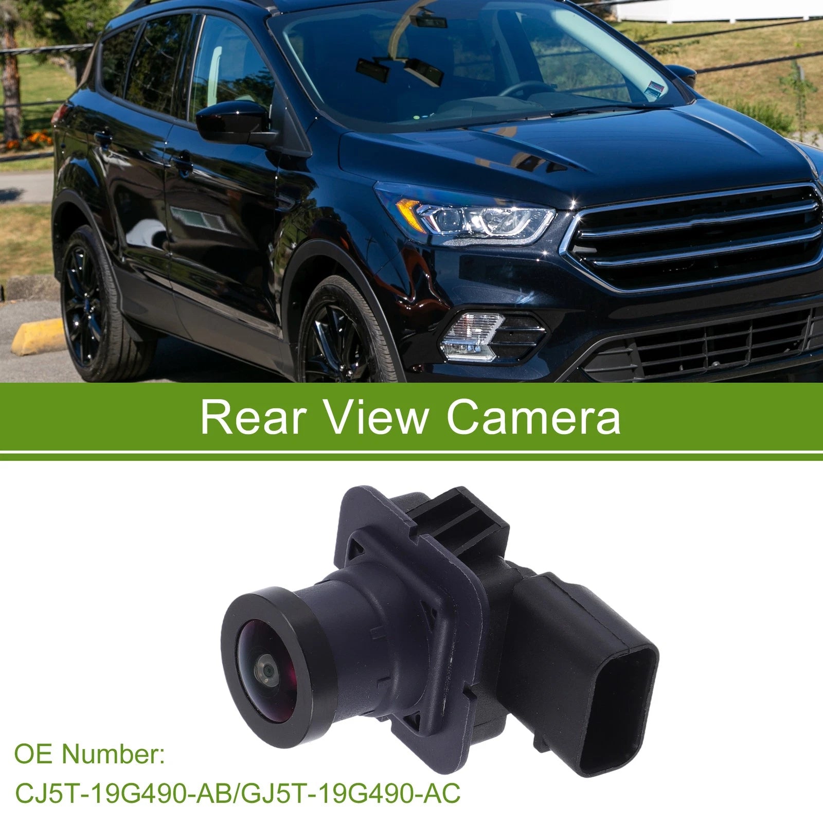 Rear View Camera for Ford Escape (2017–2019) 120-180 Degree
