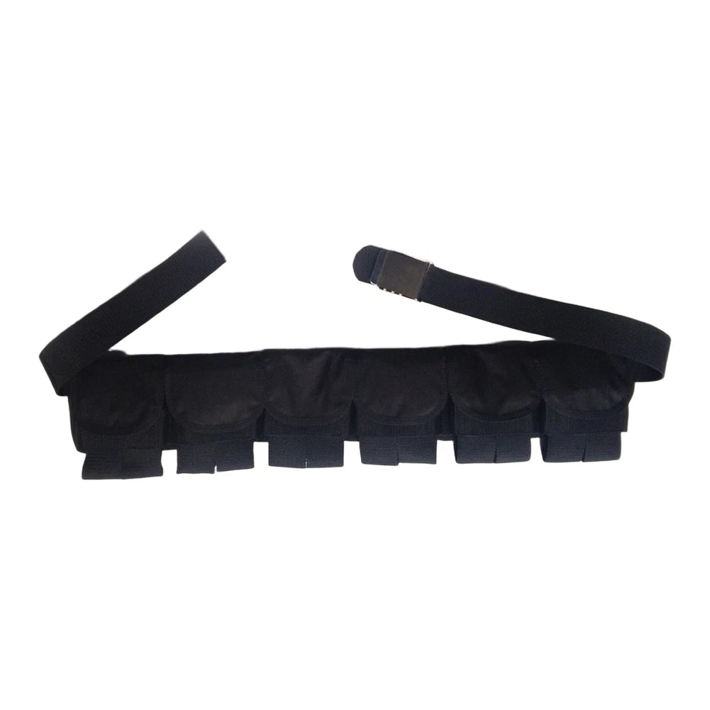 6 Pocket Scuba Diving Weight Bag - Adjustable 155cm, 17cm Wide