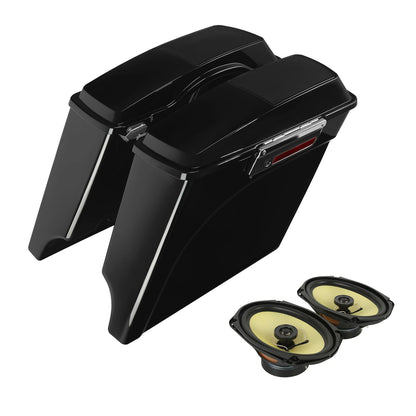 5" Stretched Hard Saddlebag Speakers for Harley Touring Road King (1993–2013)