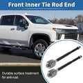 2 Pcs Front Inner Tie Rod End Links for Chevrolet Colorado (2004–2006) RWD