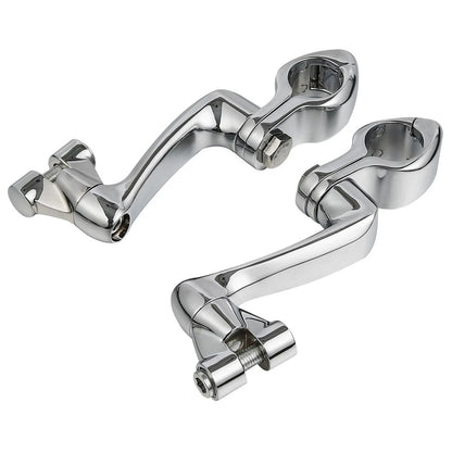 Foot Pegs for Harley Touring Dyna (1 1/4" Engine Guard Mounts)