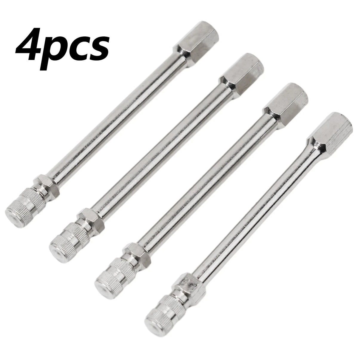 4pc Tyre Wheel Valve Extension Cap for Auto Car (100mm)