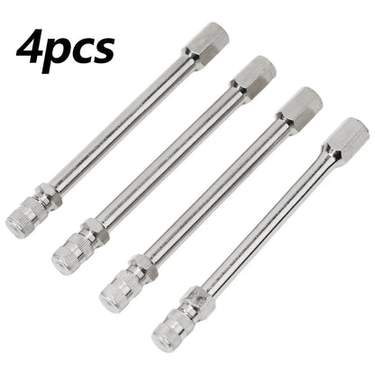 4pc Tyre Wheel Valve Extension Cap for Auto Car (100mm)