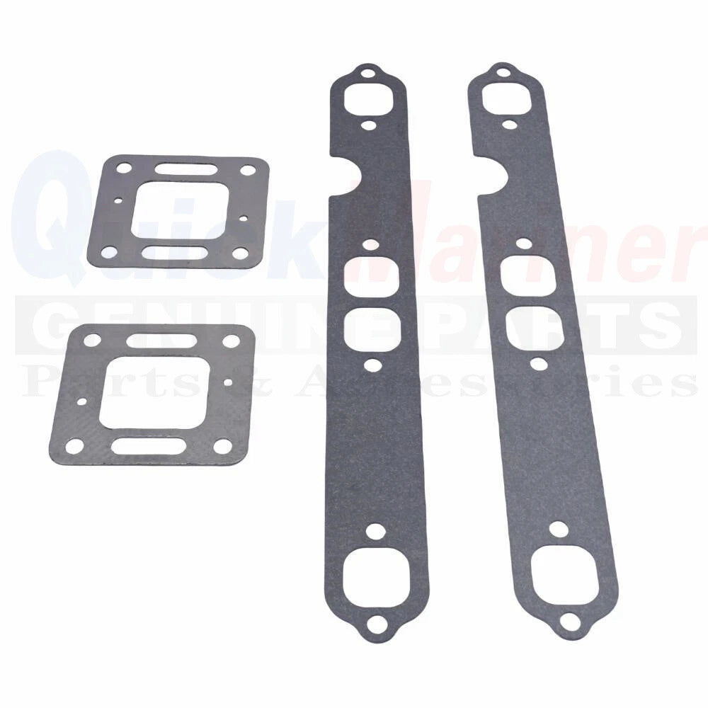 Exhaust Manifold Gasket Kit for Mercruiser 5.0L 5.7L V8 (27-863724, 33395)