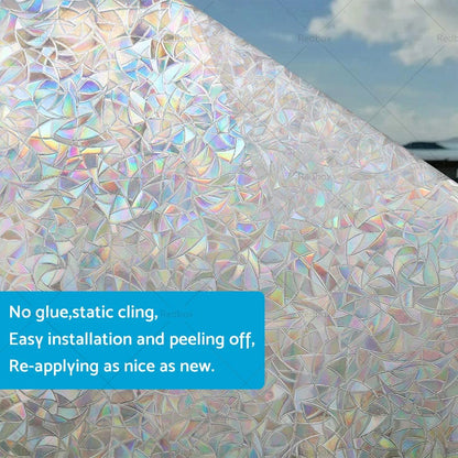 Window Film for Sunlight Control (Self Adhesive, Removable, Easy Clean)
