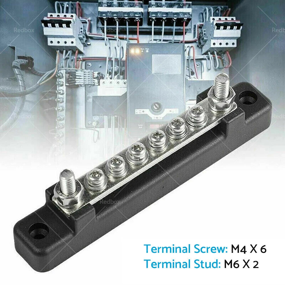 6 Way Power Distribution Terminal Block for Auto (12V 150A)