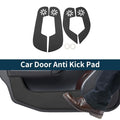 Door Anti Kick Pad Protector for Subaru Outback 2010–2014 1 Set Black