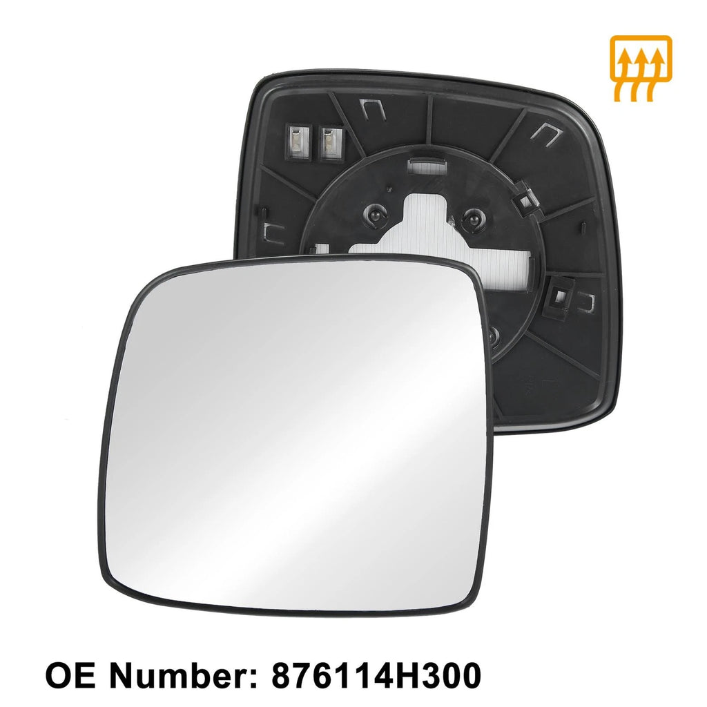 Right Side Heated Mirror Glass Replacement for Hyundai iLOAD i Max (2008–2011)