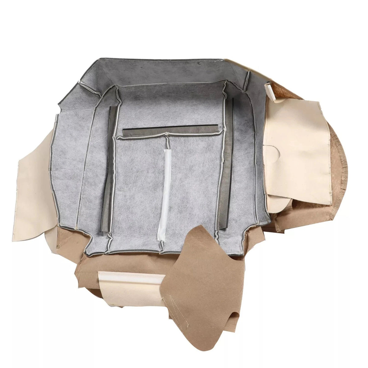 2X Leather Bottom Seat Cover Tan for Ford Expedition (2007–2014)