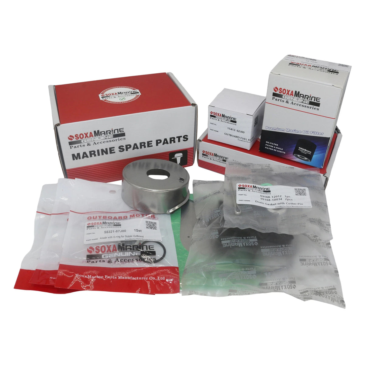 Maintenance Repair Kit for Suzuki DF100 HP (2018–Present) 17400-87831
