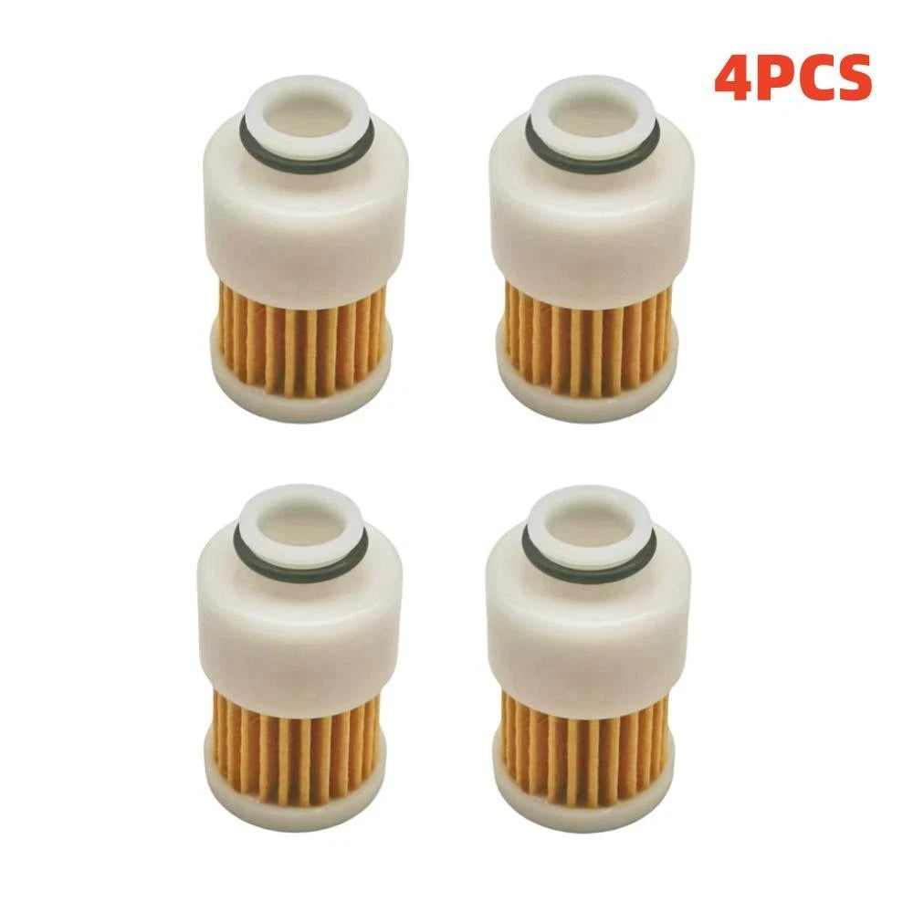 Set of 4 Fuel Filters for Mercury Marine 75-100 HP Engine (35-8M0168897, 18-7979)
