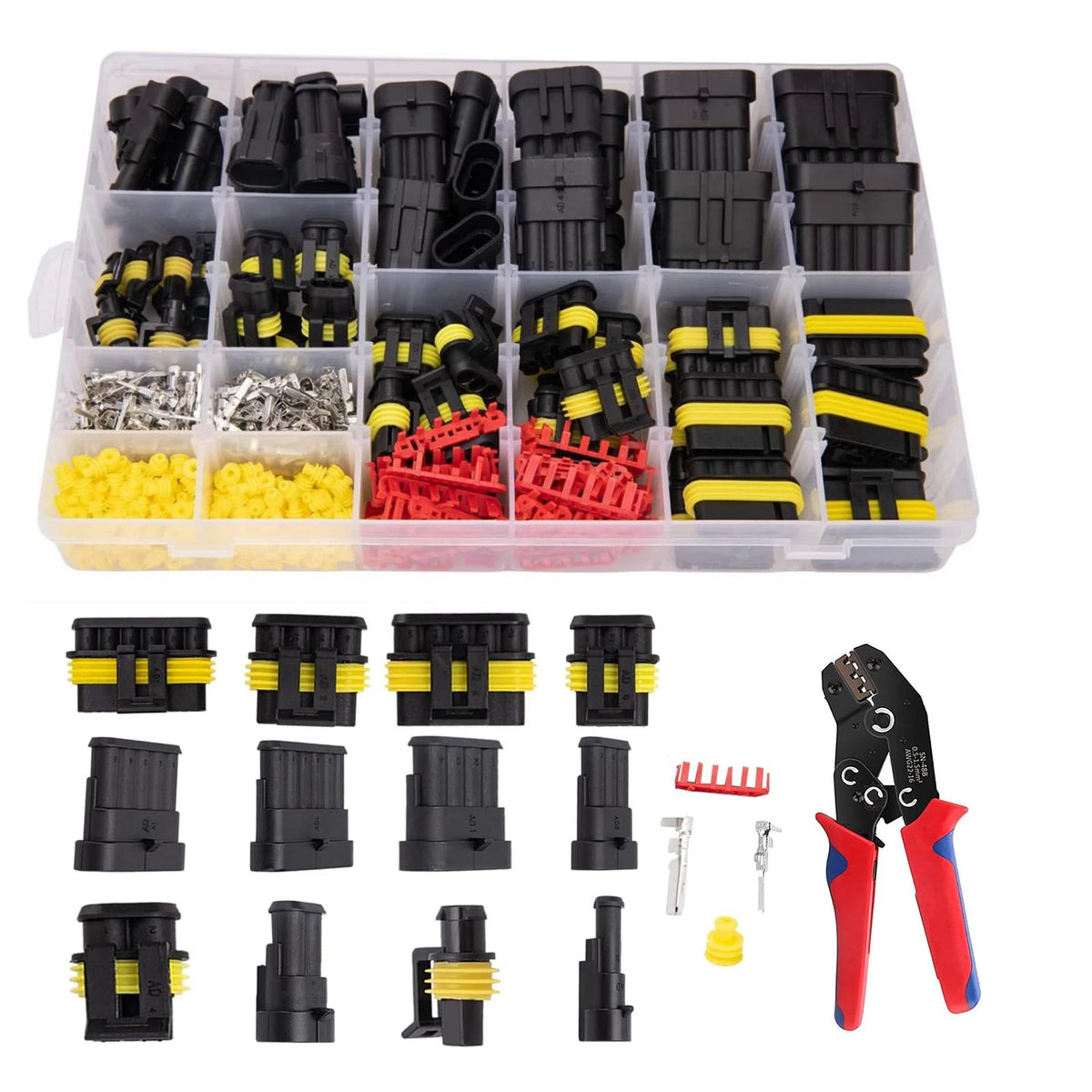 Electrical Wire Connectors Plug Kit for Automotive (300V)