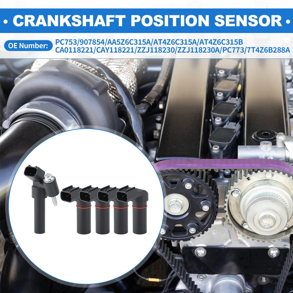 Crankshaft and Camshaft Position Sensors Replacement for Ford Taurus (2008–2019)