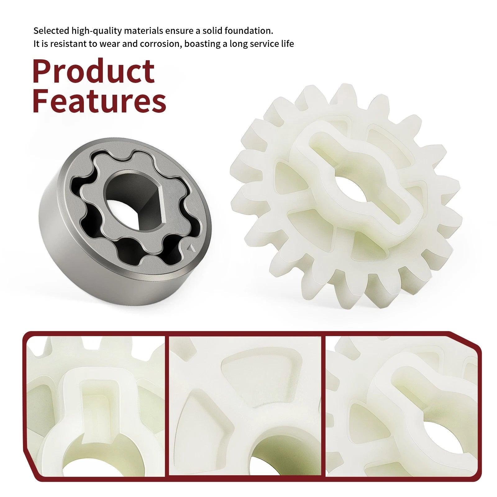 Oil Pump Driven Gear & Rotor Set for Honda CRF250R (2004–2009)