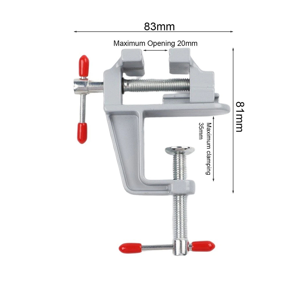 Small Table Vise for MINI Workbench (35mm Length)